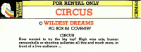 Circus Commodore 64 US box art